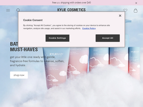 'kyliecosmetics.com' screenshot