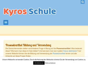 'kyrosschule.de' screenshot