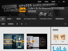 'l7audiolab.com' screenshot