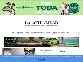 'la-actualidad.com' screenshot
