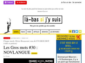 'la-bas.org' screenshot