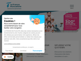 'la-france-mutualiste.fr' screenshot