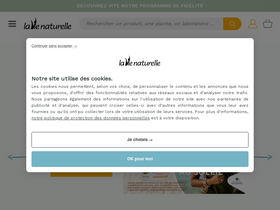 'la-vie-naturelle.com' screenshot