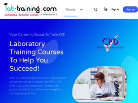'lab-training.com' screenshot