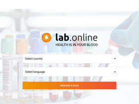 'lab.online' screenshot