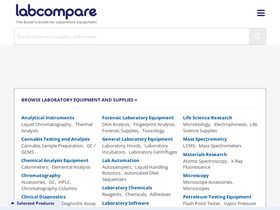 'labcompare.com' screenshot