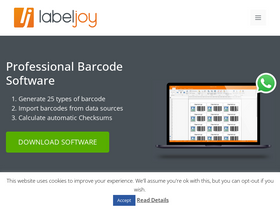 'labeljoy.com' screenshot