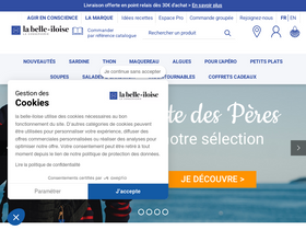 'labelleiloise.fr' screenshot