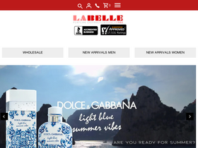 'labelleperfumes.com' screenshot