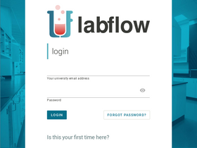 'labflow.com' screenshot