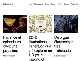 'laboiteverte.fr' screenshot