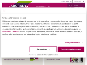 'laboralkutxa.com' screenshot
