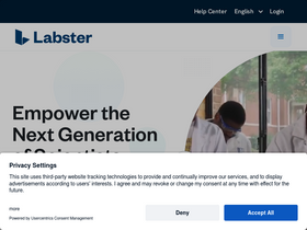 'labster.com' screenshot