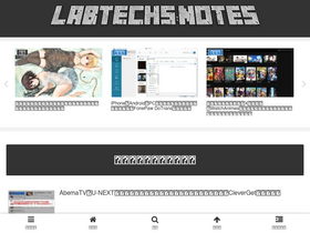 'labtechs-notes.com' screenshot
