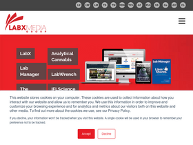 'labxmediagroup.com' screenshot
