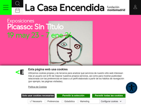 'lacasaencendida.es' screenshot