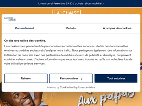 'lachaiselongue.fr' screenshot