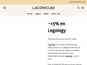'laconicum.com' screenshot