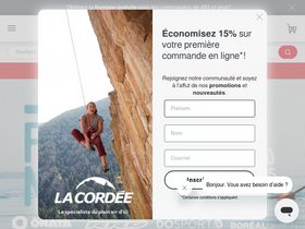 'lacordee.com' screenshot