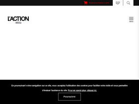'laction.com' screenshot