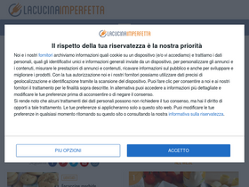 'lacucinaimperfetta.com' screenshot