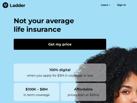 'ladderlife.com' screenshot