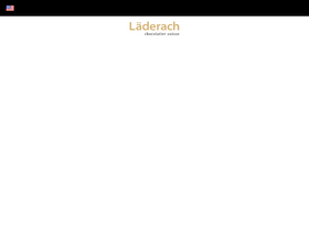 'laderach.com' screenshot