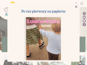 'ladnebebe.pl' screenshot