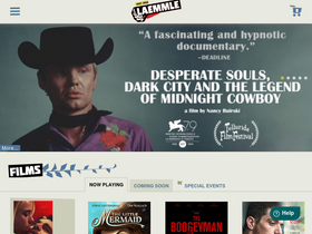 'laemmle.com' screenshot