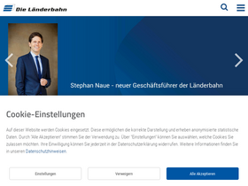 'laenderbahn.com' screenshot