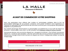 'lahalle.com' screenshot