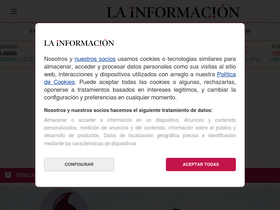 'lainformacion.com' screenshot