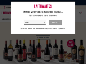 'laithwaites.com' screenshot