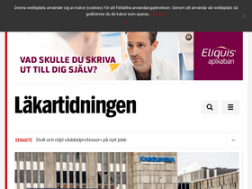 'lakartidningen.se' screenshot