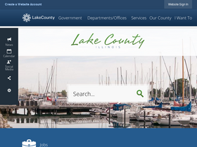 'lakecountyil.gov' screenshot