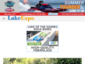 'lakeexpo.com' screenshot