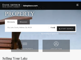 'lakeplace.com' screenshot