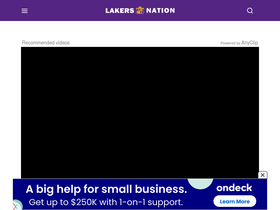 'lakersnation.com' screenshot