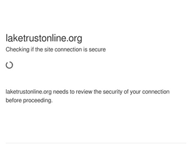'laketrustonline.org' screenshot