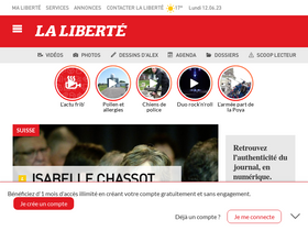 'laliberte.ch' screenshot