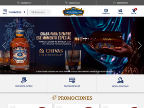 'lalicorera.com' screenshot