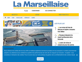 'lamarseillaise.fr' screenshot