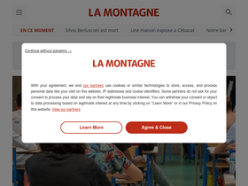 'lamontagne.fr' screenshot