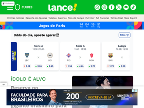 'lancenet.com.br' screenshot