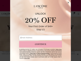 'lancome-usa.com' screenshot