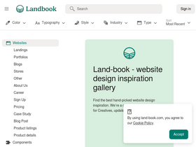 'land-book.com' screenshot