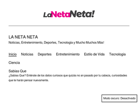 'lanetaneta.com' screenshot