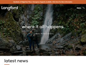 'langford.ca' screenshot