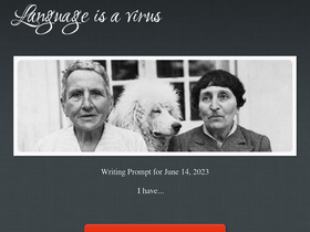 'languageisavirus.com' screenshot