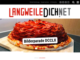 'langweiledich.net' screenshot